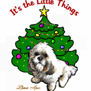 Regalos del navidad de Lasa Apso