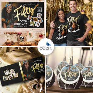 Camiseta Triblenda 50 años cincuenta fabulosa foto de guión de plata