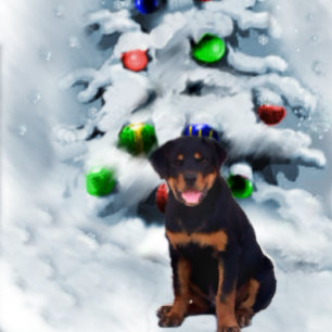 Regalos del navidad de Rottweiler