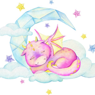 Sueños de dragones de espuma - Invitación de Baby 
