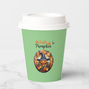 Posavasos De Vidrio Hola Scary Hallowe'en Pumpkin