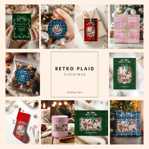 Invitación Navidades caprichosos de Red Retro