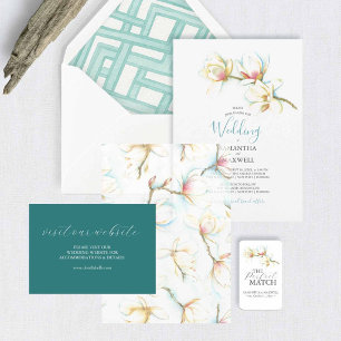 Invitaciones De Boda A Un Presupuesto Floral Único