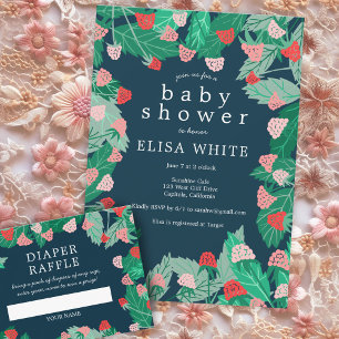 Invitación Baby Shower PERSONALIZADO de color de parche de fr