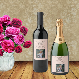 Invitación Edad A Perfection Wine 50 cumpleaños