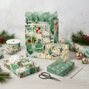 Papel De Seda Kitschmas Nostálgico