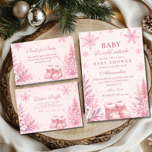 Servilleta De Papel Chorreo de Bebé Copo de Nieve Rosa