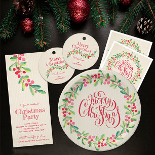Tarjeta Festiva Foto de Merry Little Navidades