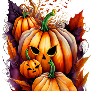 Camiseta Calabaza Embrujada
