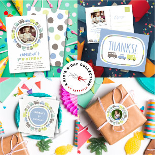Postal Boys Toys Kid's Birthday Party (Fiesta de cumpleañ