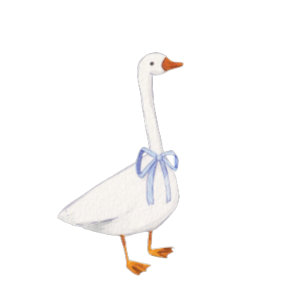 Plato De Papel Alittle gosling is on the way blue