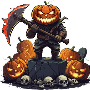 Taza De Café Gigante 🖤 Black Pumpkin King Halloween Mug 🎃