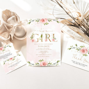 Bolsa De Papel Rubor rosas rosas rosas chica eucalipto bebé ducha