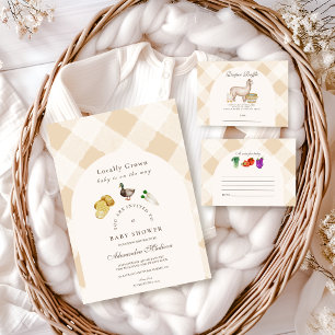 Tarjeta De Recepción Libros de Baby Shower locales para bebé