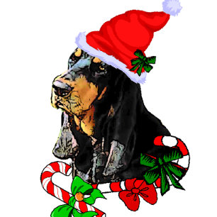 Tarjeta Festiva Regalos de Navidades negros y morenos