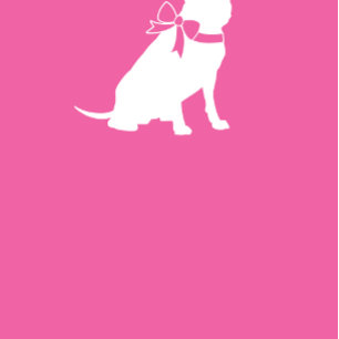 Invitación Pitbull, Chica rosado de Baby Shower Bulldog Pit