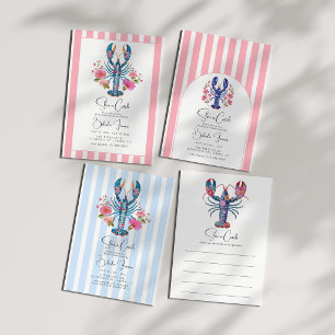 Invitación Es una captura Langostinos Despedida de soltera co