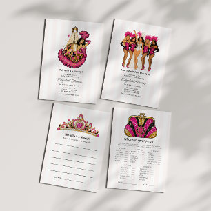Invitación Esta Esposa es una Chica de Espectáculo Las Vegas 
