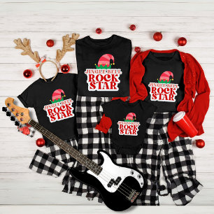 Camiseta Triblenda Estrella de rock Jingle Bell, Chicas Navidades