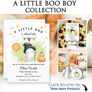 Plato De Papel Papel Baby Shower de Halloween Plantea un pequeño 