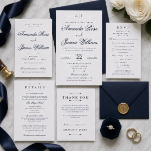 Tarjeta de agradecimiento de boda minimalista de l