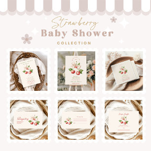 Servilleta De Papel Berry Sweet Coquette Baby Shower