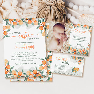 Tarjeta De Recepción Petición de un libro de Baby Shower para pequeños 