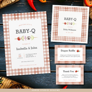 Servilleta De Papel Baby Shower Personalizado de BabyQ Neutral en cuan