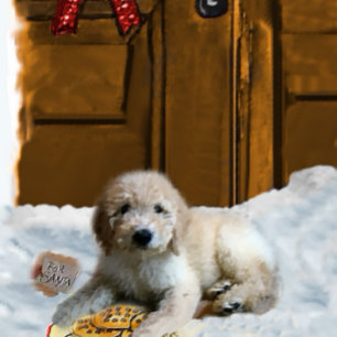 Regalos del navidad de Goldendoodle