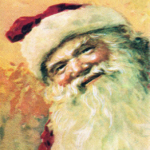 Feliz Santa Feliz Navidad Vintage