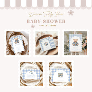 Servilleta De Papel Cute Jean Baby Denim Baby Shower