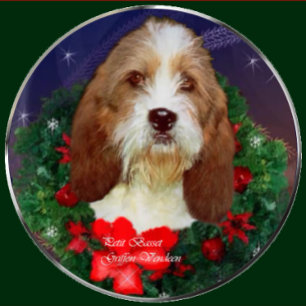 Regalos pequenos del navidad de Griffon Vendeen