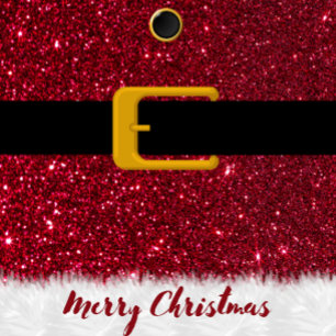 Delantal Santa Apron-Navidades-Ruby Red -