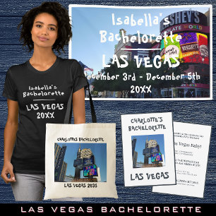 Pegatina Cuadrada Fiesta En Las Vegas   Nombre Y Foto De La Bachille