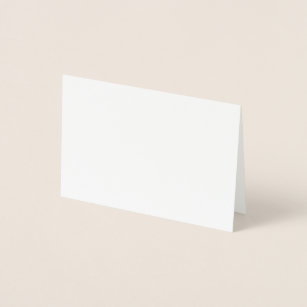 Mini (8,9 cm x 12,7 cm) Tarjeta con relieve metalizado