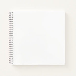 Cuaderno de espiral de 21,6 cm x 21,6 cm personalizado