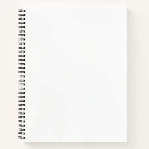 Cuaderno de espiral de 21,6 cm x 27,9 cm personalizado
