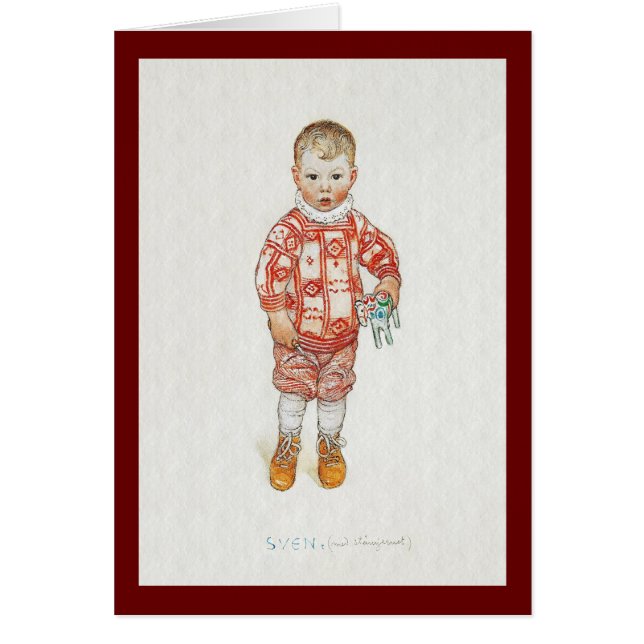 Sven con Caballo de Dala y Chisel (Frente)