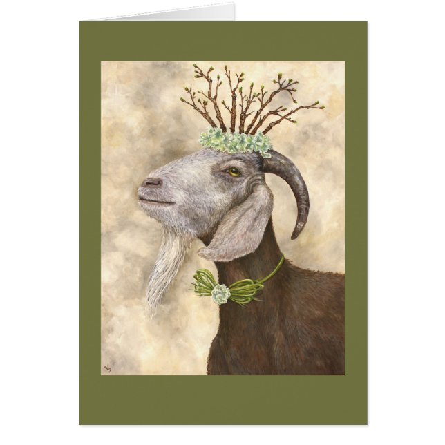 Sven, la tarjeta de la cabra (Frente)