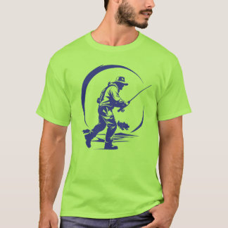 SVG Camiseta Personalizada de Pescador con Mosca y