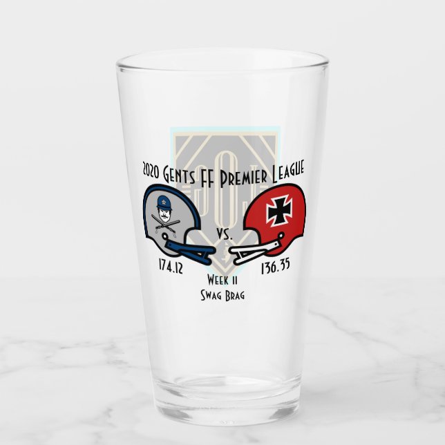 SwagBrag11 Vidrio Der Rote contra Lizzie Pint (Anverso)