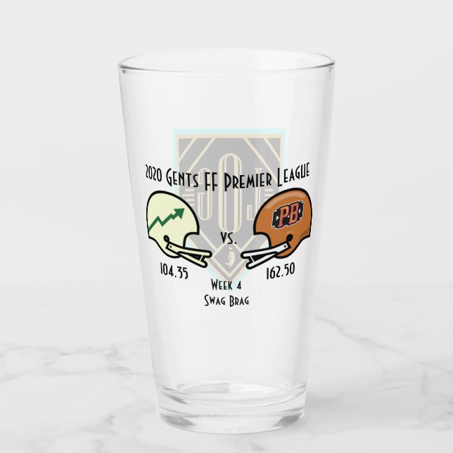 SwagBrag4 Younker v Peaky Pint Glass (Anverso)