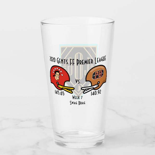 SwagBrag5 FiveDozen v Peaky Pint Glass (Anverso)