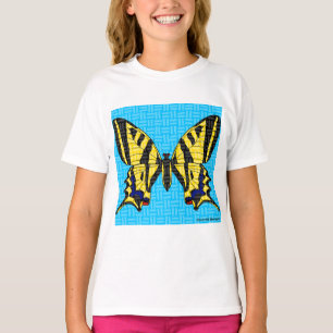 Swallowtail (blanco) - Camiseta básica de niña