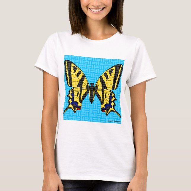 Swallowtail (blanco) - Camiseta básica para mujer (Anverso)