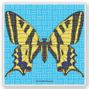 Swallowtail - Calcomanía