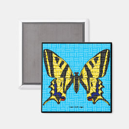Swallowtail (cuadrada) - Imán