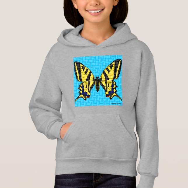 Swallowtail (vívida) - Sudadera con capucha para n (Anverso)