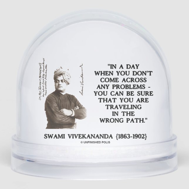 Swami Vivekananda Viajando En Camino Equivocado (Anverso)