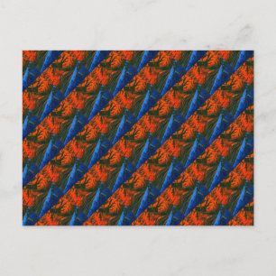 "Swamp Fire #6″ - Tarjeta postal de diseño de resu